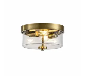 Searchlight Plafondlamp Preston Ø 33 cm IP44 brons Searchlight Plafondlamp Preston Ø 33 cm IP44 brons