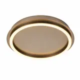 Searchlight Plafondlamp Stellar Ø 36 cm brons goud