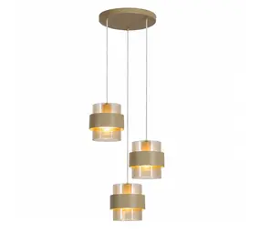 Searchlight Hanglamp Royal 3 lichts Ø 42 cm beige