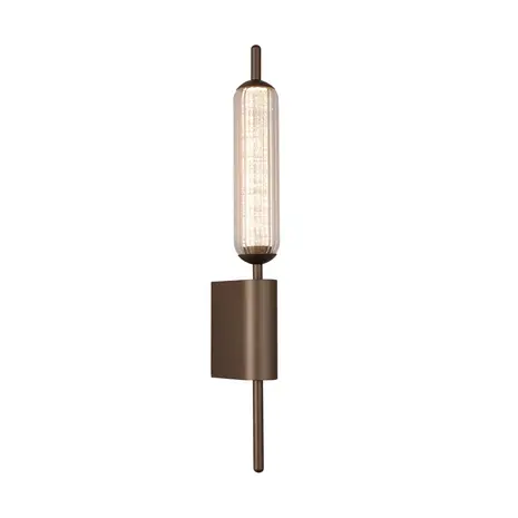 Searchlight Wandlamp Cattail H 54 cm brons goud Searchlight Wandlamp Cattail H 54 cm brons goud