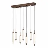 Searchlight Hanglamp Cattail 11 lichts L 85 cm brons goud Searchlight Hanglamp Cattail 11 lichts L 85 cm brons goud