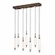 Searchlight Hanglamp Cattail 11 lichts L 85 cm brons goud Searchlight Hanglamp Cattail 11 lichts L 85 cm brons goud