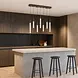Searchlight Hanglamp Cattail 11 lichts L 85 cm brons goud Searchlight Hanglamp Cattail 11 lichts L 85 cm brons goud