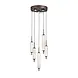 Searchlight LED hanglamp Cattail 8 lichts Ø 37 cm brons goud Searchlight LED hanglamp Cattail 8 lichts Ø 37 cm brons goud