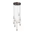 LED hanglamp Cattail 8 lichts Ø 37 cm brons goud LED hanglamp Cattail 8 lichts Ø 37 cm brons goud