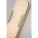 Searchlight Wandlamp Opaline H 35 cm IP44 mat goud Searchlight Wandlamp Opaline H 35 cm IP44 mat goud