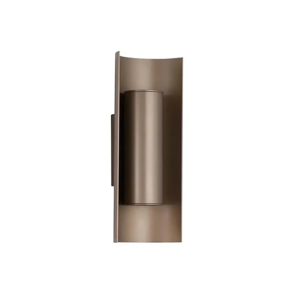 Searchlight Wandlamp Roll 25,4 cm bruin gespoten Searchlight Wandlamp Roll 25,4 cm bruin gespoten