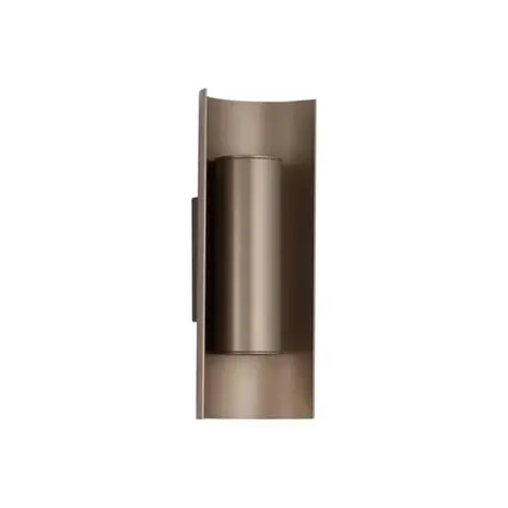 Searchlight Wandlamp Roll 25,4 cm bruin gespoten Searchlight Wandlamp Roll 25,4 cm bruin gespoten