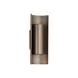 Searchlight Wandlamp Roll 25,4 cm bruin gespoten Searchlight Wandlamp Roll 25,4 cm bruin gespoten