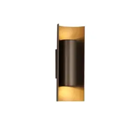 Searchlight Wandlamp Roll 25,4 cm bruin gespoten Searchlight Wandlamp Roll 25,4 cm bruin gespoten