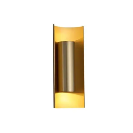 Searchlight Wandlamp Roll H 25,4 cm mat goud Searchlight Wandlamp Roll H 25,4 cm mat goud