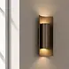 Searchlight Wandlamp Roll 25,4 cm bruin gespoten Searchlight Wandlamp Roll 25,4 cm bruin gespoten