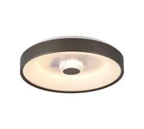 Searchlight Plafondlamp Polka Ø 38,5 cm brons goud Searchlight Plafondlamp Polka Ø 38,5 cm brons goud