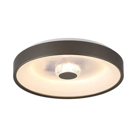 Searchlight Plafondlamp Polka Ø 38,5 cm brons goud Searchlight Plafondlamp Polka Ø 38,5 cm brons goud