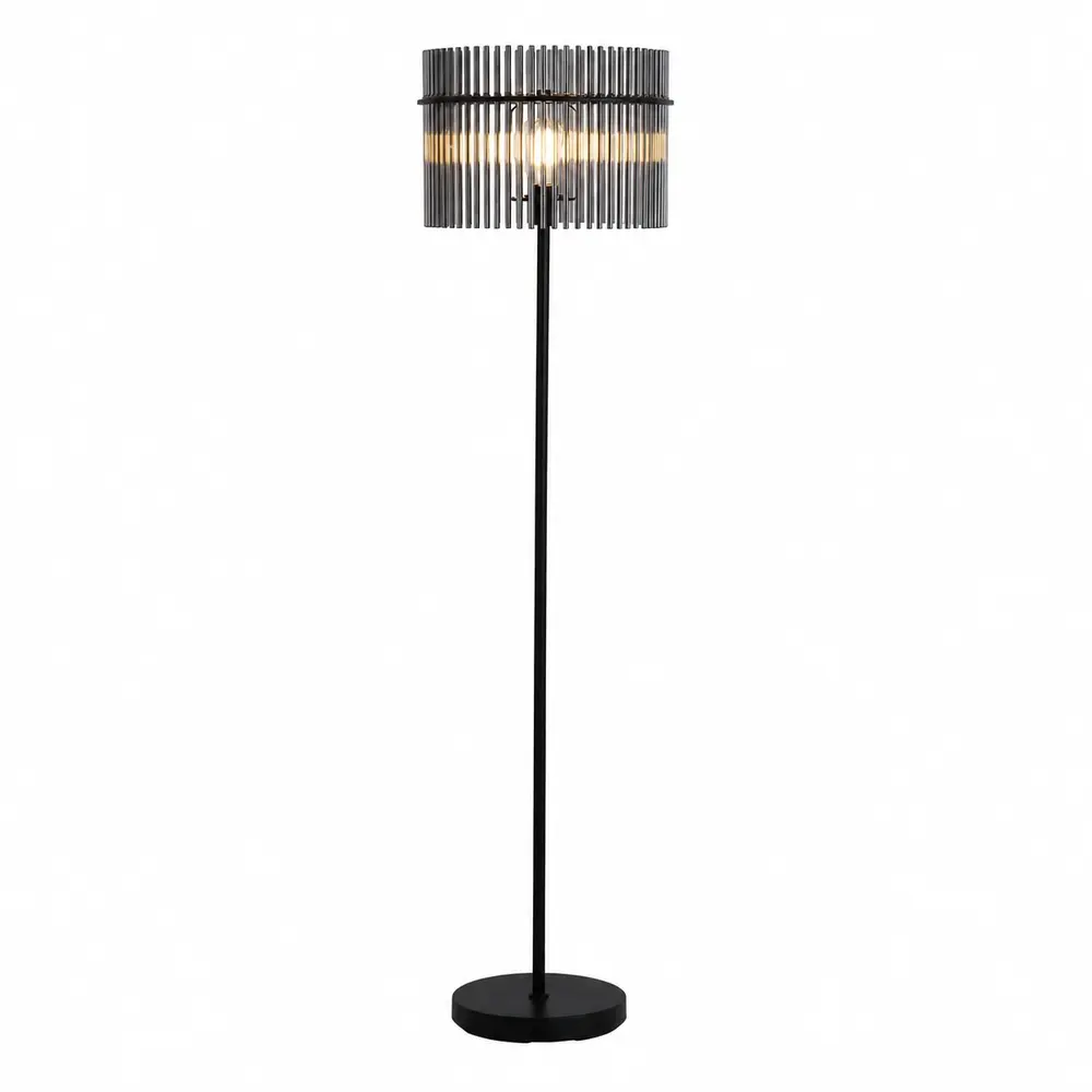 Searchlight Vloerlamp Swizzle H 152 cm zwart Searchlight Vloerlamp Swizzle H 152 cm zwart