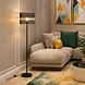 Searchlight Vloerlamp Swizzle H 152 cm zwart Searchlight Vloerlamp Swizzle H 152 cm zwart