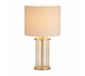 Searchlight Tafellamp Swizzle H 43 cm mat goud Searchlight Tafellamp Swizzle H 43 cm mat goud