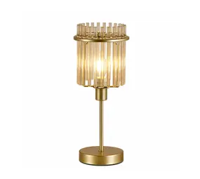 Searchlight Tafellamp Swizzle H 38 cm mat goud Searchlight Tafellamp Swizzle H 38 cm mat goud