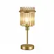 Searchlight Tafellamp Swizzle H 38 cm mat goud