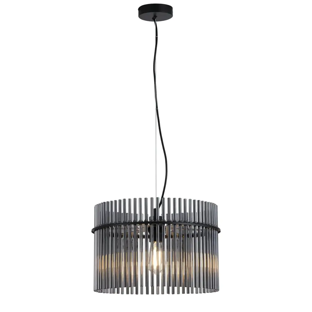 Searchlight Hanglamp Swizzle Ø 40 cm zwart Searchlight Hanglamp Swizzle Ø 40 cm zwart