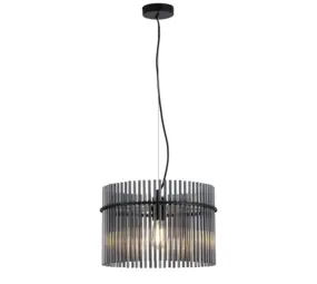 Searchlight Hanglamp Swizzle Ø 40 cm zwart Searchlight Hanglamp Swizzle Ø 40 cm zwart