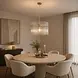 Searchlight Hanglamp Swizzle Ø 40 cm mat goud Searchlight Hanglamp Swizzle Ø 40 cm mat goud