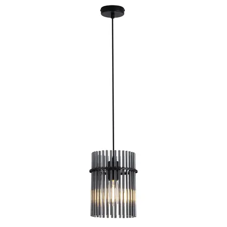 Searchlight Hanglamp Swizzle Ø 20 cm zwart Searchlight Hanglamp Swizzle Ø 20 cm zwart
