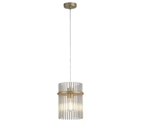 Searchlight Hanglamp Swizzle Ø 20 cm mat goud Searchlight Hanglamp Swizzle Ø 20 cm mat goud
