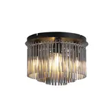 Searchlight Plafondlamp Swizzle 5 lichts Ø 32 cm zwart Searchlight Plafondlamp Swizzle 5 lichts Ø 32 cm zwart