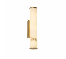 Searchlight Wandlamp Wales H 35 cm IP44 mat goud Searchlight Wandlamp Wales H 35 cm IP44 mat goud