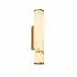 Wandlamp Wales H 35 cm IP44 mat goud