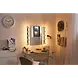 Paulmann LED E27 lamp 4,8 Watt kopspiegel chroom filament Paulmann LED E27 lamp 4,8 Watt kopspiegel chroom filament
