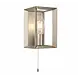 Searchlight Wandlamp Heaton H 23,5 cm zilver goud Searchlight Wandlamp Heaton H 23,5 cm zilver goud