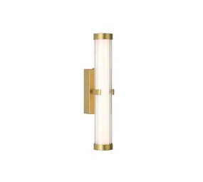 Searchlight Wandlamp Clamp H 32,5 cm IP44 goud Searchlight Wandlamp Clamp H 32,5 cm IP44 goud