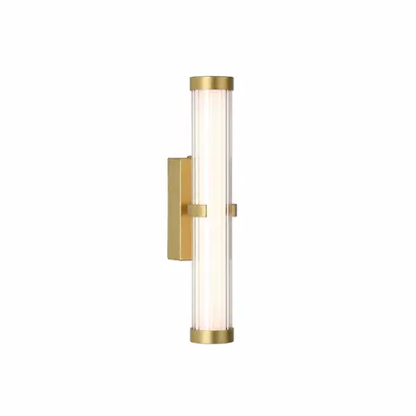 Searchlight Wandlamp Clamp H 32,5 cm IP44 goud Searchlight Wandlamp Clamp H 32,5 cm IP44 goud