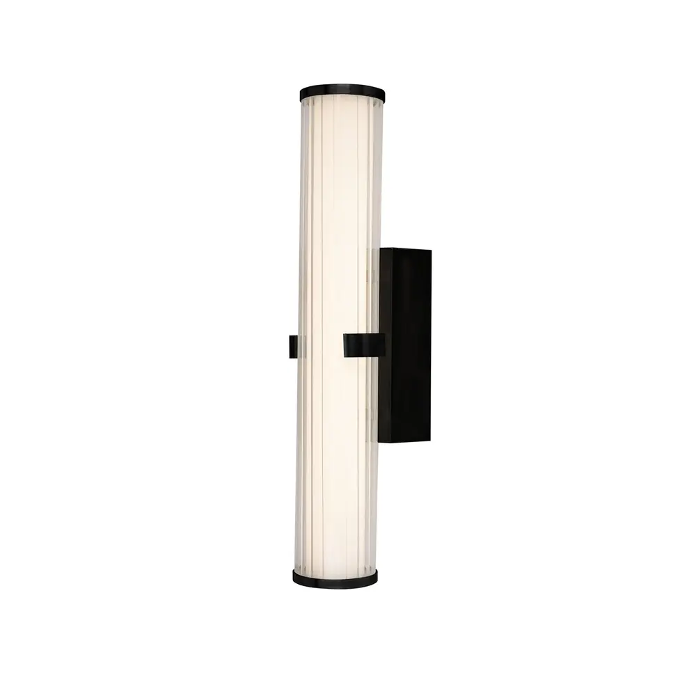 Searchlight Wandlamp Clamp H 43 cm IP44 zwart Searchlight Wandlamp Clamp H 43 cm IP44 zwart