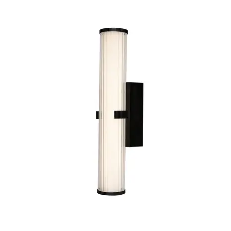 Searchlight Wandlamp Clamp H 43 cm IP44 zwart Searchlight Wandlamp Clamp H 43 cm IP44 zwart
