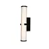 Wandlamp Clamp H 43 cm IP44 zwart Wandlamp Clamp H 43 cm IP44 zwart