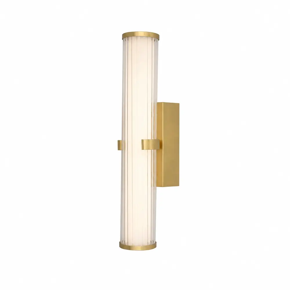 Searchlight Wandlamp Clamp H 43 cm IP44 goud Searchlight Wandlamp Clamp H 43 cm IP44 goud