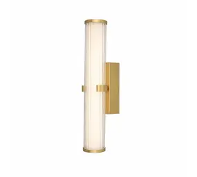 Searchlight Wandlamp Clamp H 43 cm IP44 goud Searchlight Wandlamp Clamp H 43 cm IP44 goud