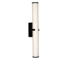 Searchlight Wandlamp Clamp H 63 cm IP44 zwart Searchlight Wandlamp Clamp H 63 cm IP44 zwart