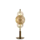 Searchlight Tafellamp Wagon wheel H 66,5 cm brons Searchlight Tafellamp Wagon wheel H 66,5 cm brons