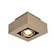 Artdelight Spot Bosco 1 lichts 14 x 14 cm champagne
