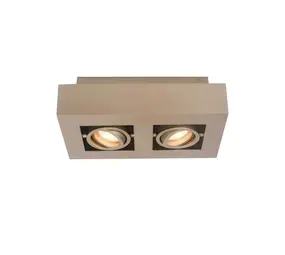 Artdelight Spot Bosco 2 lichts L 25 cm B 14 cm champagne