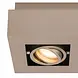 Artdelight Spot Bosco 3 lichts L 36 cm B 14 cm champagne