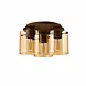 Searchlight Plafondlamp Sweden 3 lichts Ø 39 cm bruin Searchlight Plafondlamp Sweden 3 lichts Ø 39 cm bruin