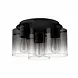 Searchlight Plafondlamp Sweden 3 lichts Ø 39 cm zwart Searchlight Plafondlamp Sweden 3 lichts Ø 39 cm zwart