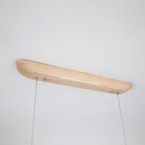 Searchlight Hanglamp Kenzie L 120 cm hout beige Searchlight Hanglamp Kenzie L 120 cm hout beige