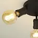 Searchlight Plafondlamp Dance Ø 30 cm zwart Searchlight Plafondlamp Dance Ø 30 cm zwart