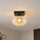 Searchlight Plafondlamp Sunbeam Ø 13,5 cm zwart Searchlight Plafondlamp Sunbeam Ø 13,5 cm zwart